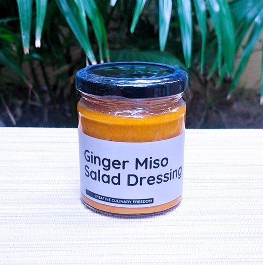 Ginger Miso Salad Dressing