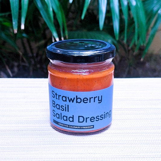 Strawberry Basil Salad Dressing